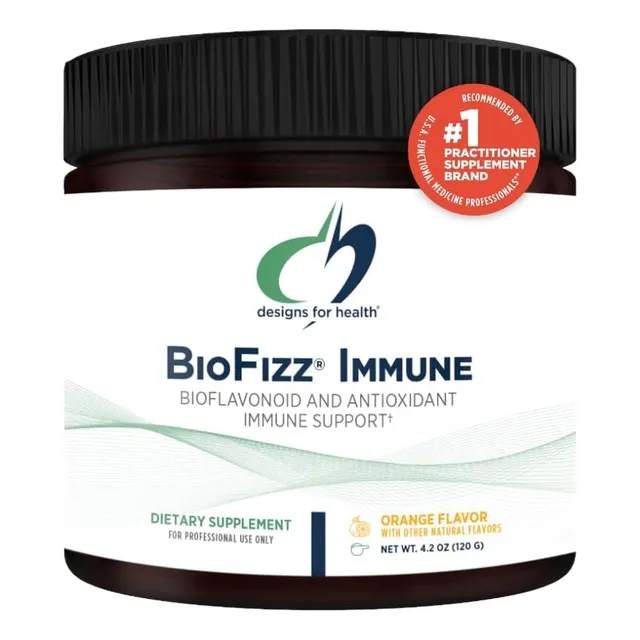 Vitamina C Biofizz Immune Designs For Health 120 Gr Naranja