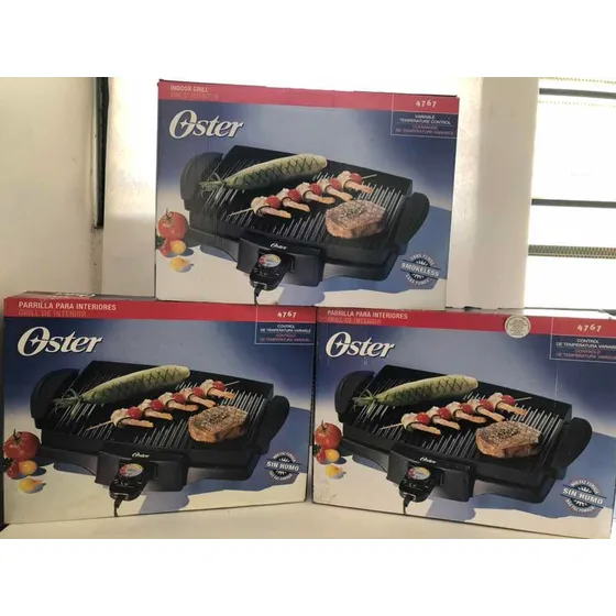 Parillera Eléctrica Oster 4767 Para Interiores.nuevas
