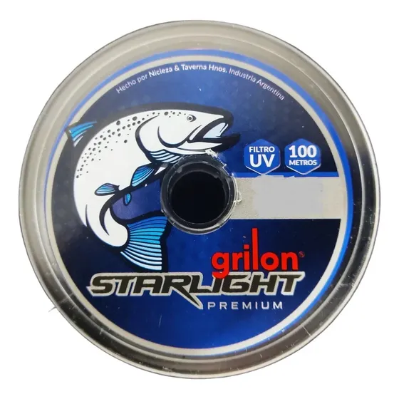 Nylon Tanza Starlight Premium Black 0.50 Mm X 100 Mts Color Negro