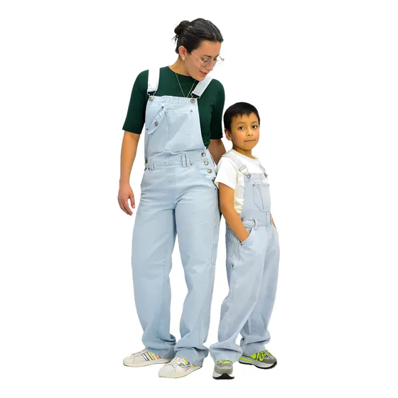 Braga Jean Niño Clásico Bota Recta -overol  Mario Bros