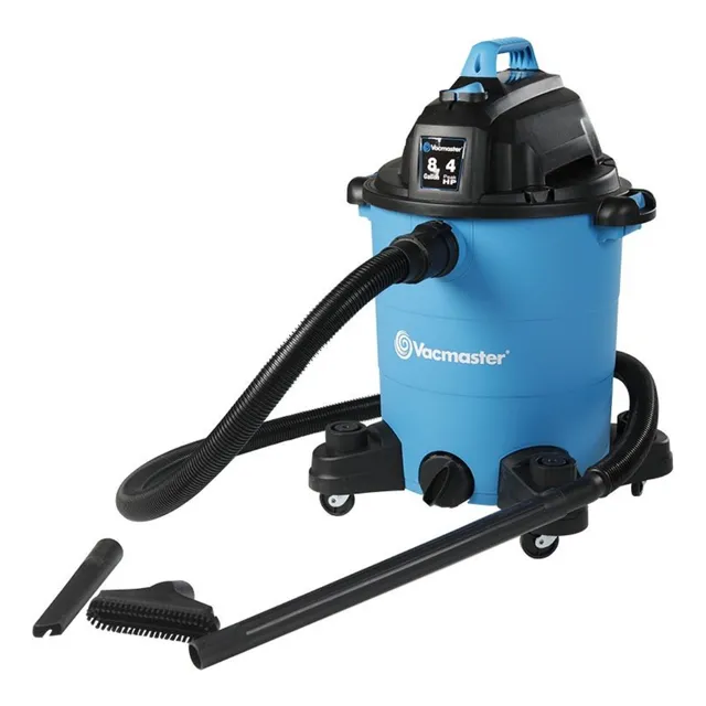 Aspiradora 8galones Seco Y Húmedo 4hp Aspirar Casa Carro 