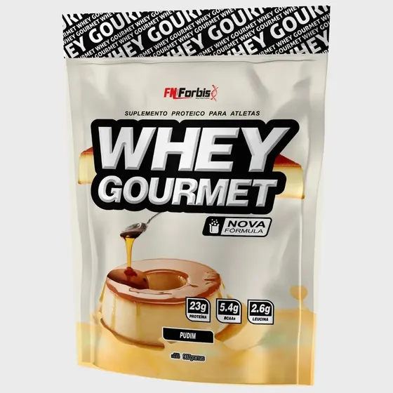 Whey Gourmet 907gr - Fn Forbis () Sabor Pudim