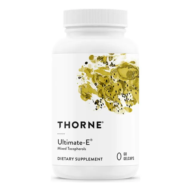 Vitamina E Ultimate Thorne 60 Cápsulas De Gel Sabor Sin Sabor