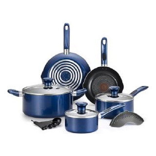 Bateria De Cocina Tfal B037se64 Antiadherente 14 Piezas Bateria De Cocina Tfal B037se64 Antiadherente 14 Piezas