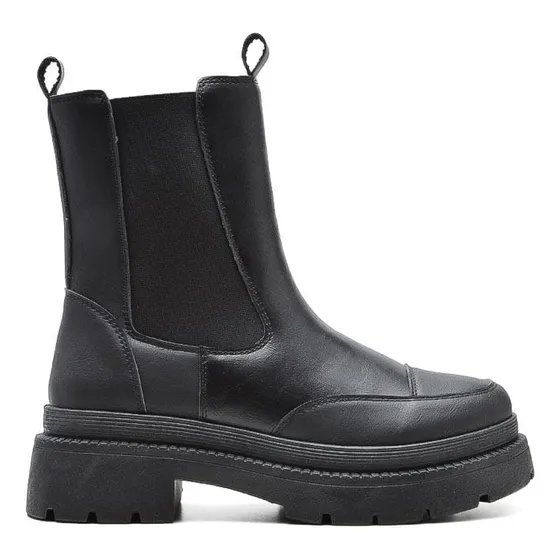 Bota Casual Korium Rike Con Elásticos Laterales
