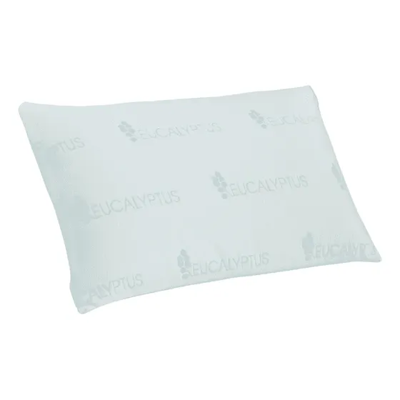 Almohada Memory Foam Funda Eucalipto Hipoalergénic Antiacaro