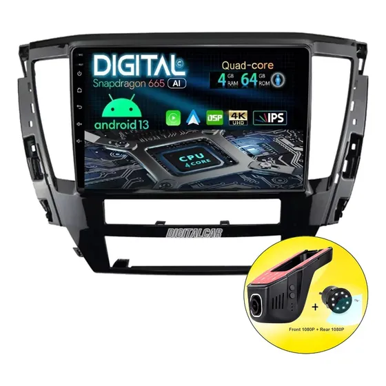 Radio Pantalla Android Mitsubishi Montero Sport 2022/24