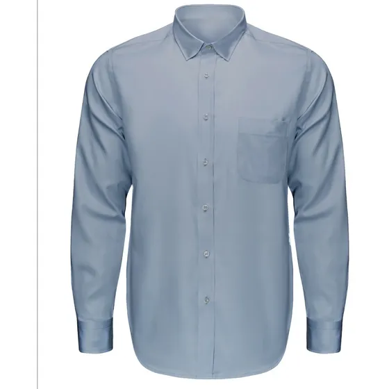 Blusa Social Manga Longa Uniforme - Não Amassa