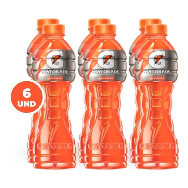 Gatorade Frutas Tropicales 500ml Pack 6und