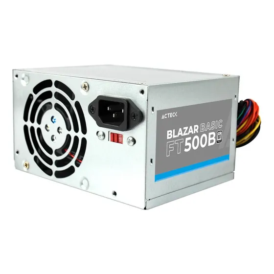 Fuente de poder para PC Acteck FT500B 500W gris 127V