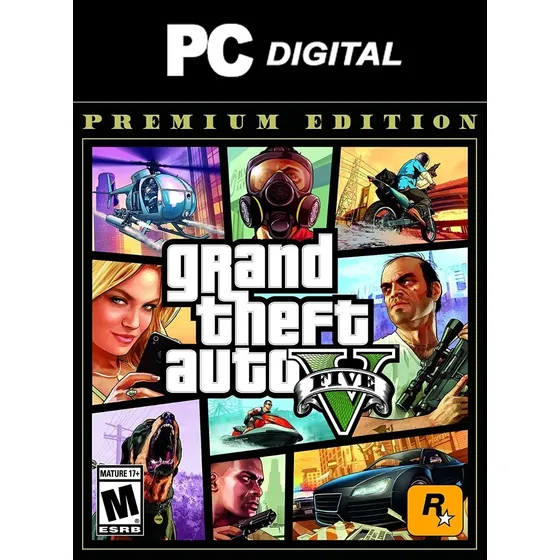Gta 5 Grand Theft Auto V Pc Español Modo Historia Completo