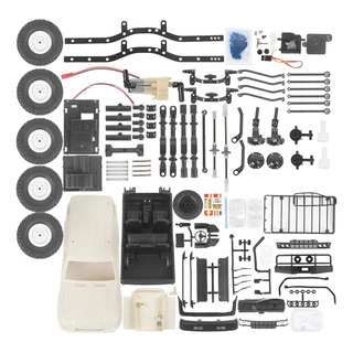 Wpl C24 C14 1/16 Rc Coche Orugas 4wd Camión Regalo Diy Wpl C24 C14 1/16 Rc Coche Orugas 4wd Camión Regalo Diy