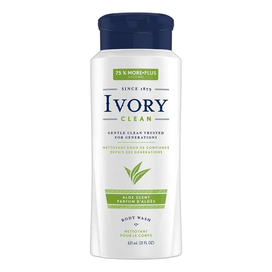 Ivory Clean Aloe Body Wash 21 Oz El Empaque Puede Variar