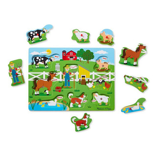 Melissa & Doug Rompecabezas Con Sonido Old Mcdonald Melissa & Doug Rompecabezas Con Sonido Old Mcdonald