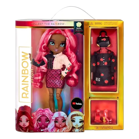 Boneca Daria Roselyn Rainbow High Fashion Core 575733 - Mga