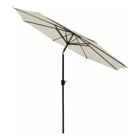 Quitasol Plegable Altura Ajustable Playa UV Beige Lumax ZGB-156-BE