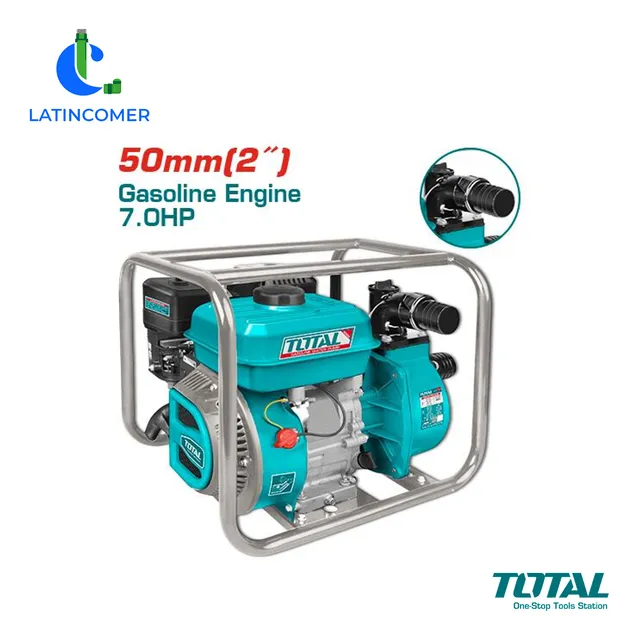 Motobomba 2'' Gasolina Para Riego Industrial - Total
