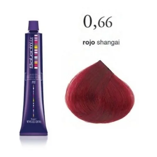 Tinte Salerm Rojo Shangai 0,66 60ml