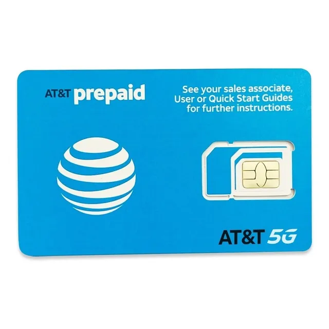 Chip Sim Att Estados Unidos Prepago Para iPhone!
