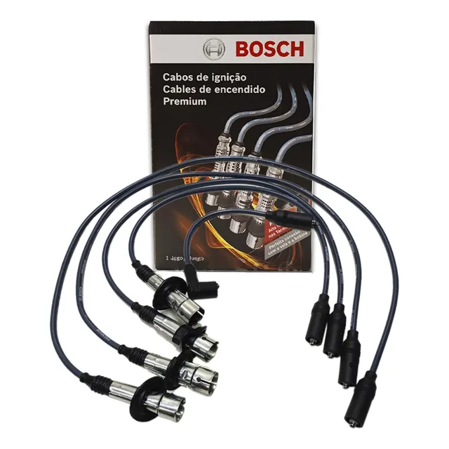 Jogo Cabos Ignição Fusca Kombi Com Pino Original Bosch