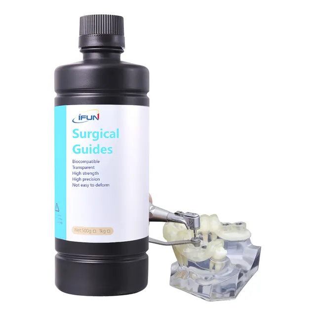 Resina Para Guías Quirúrgicas Impresora 3d Ifun Trans 500g