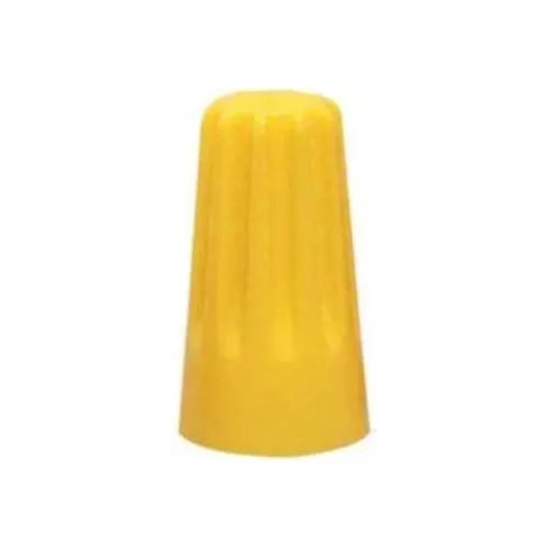 Conector Capuchon Plastico Con Resorte Sw4 Amarillo Cien