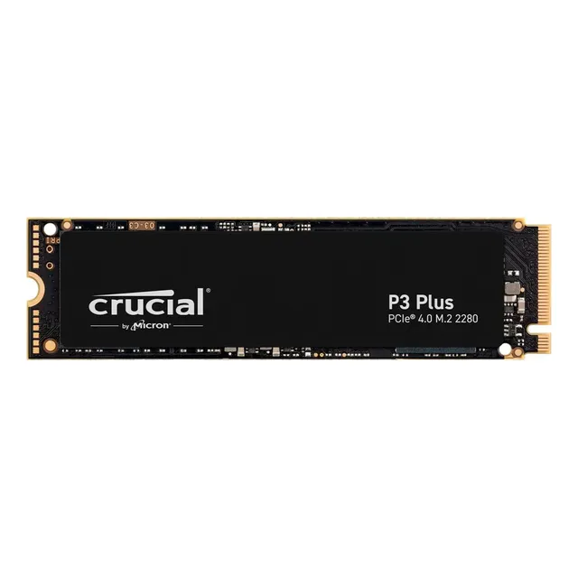Disco Solido M.2 1 Tb Crucial P3 Plus Pcie 4.0 2280 Negro 5000 MB/s