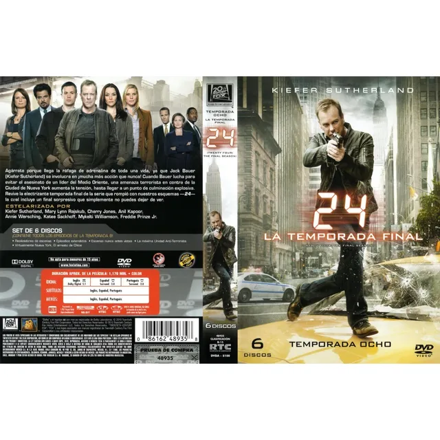 24 Horas Temporada 8 Serie Dvd Full Oferta