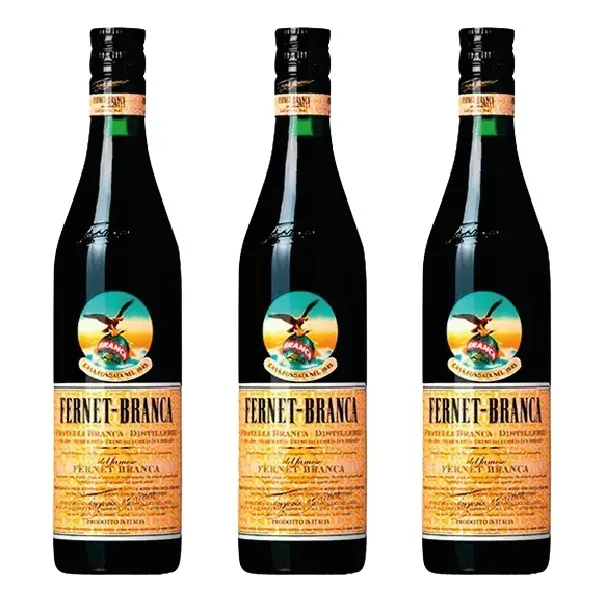 3 Aperitivo Fernet Branca 750 Ml