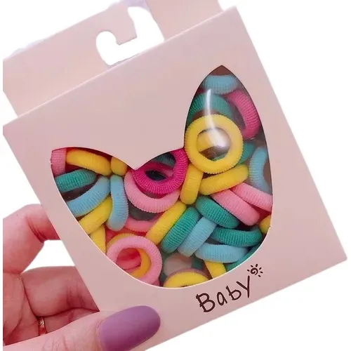 40 Colas Colitas De Niñas Bebes Cabello Pelo Colores Baby 