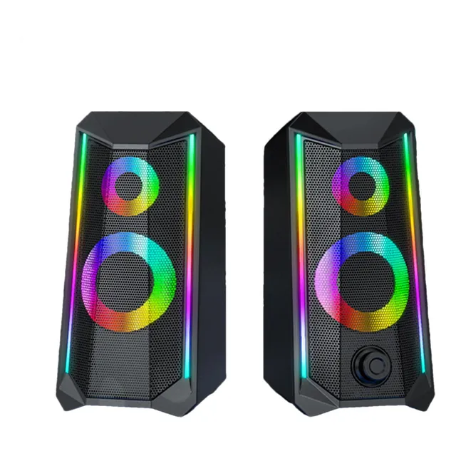 Altavoces Rgb Para Pc Altavoces De Pc Para Escritorio 2 Alta