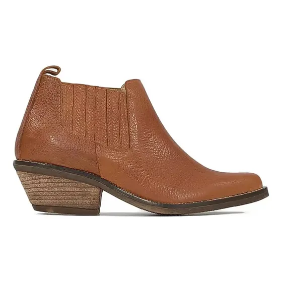 Botas Botinetas Cuero Vacuno Texanas Taco 1622 Hot Rimini