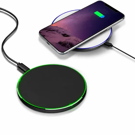 Carregador Por Indução Magnético Rápido 20W Sem Fio Wireless Compatível iPhone Samsung Huawei Xiaomi