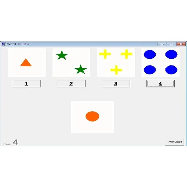 Software Clasificacion De Cartas Wisconsin Wcst