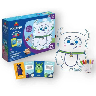 Brinquedo Pedagógico Jogo De Colorir Descobrindo As EmoçÔes Brinquedo Pedagógico Jogo De Colorir Descobrindo As EmoçÔes