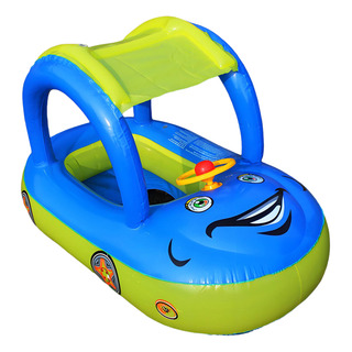 Cama Flotante De Piscina Para Bebés Inflable Con Dosel D Cama Flotante De Piscina Para Bebés Inflable Con Dosel D