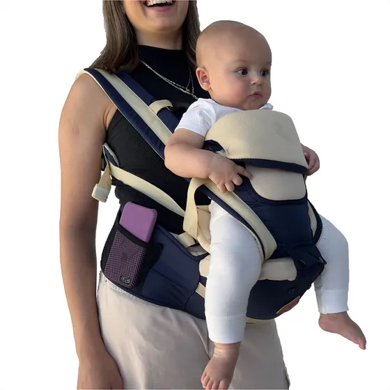 Canguru Ergonômico Para Passeio Com 3 Posições - Flexível