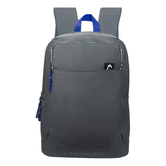 Mochila Universitaria Mujer Hombres Deportiva Urbana Grande Color Gris 27404