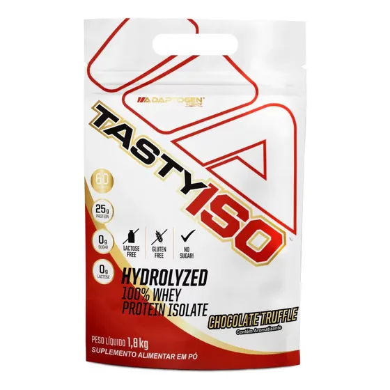 Refil Tasty Iso 1,8kg Whey Isolado E Hidrolisado - Adaptogen