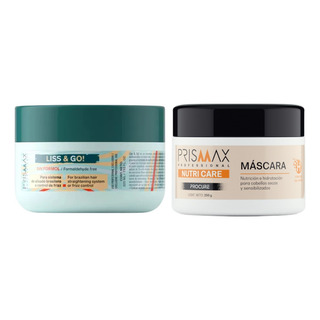 Prismax Nutri Care Mascara 250g + Alisado Liss And Go 225g Prismax Nutri Care Mascara 250g + Alisado Liss And Go 225g