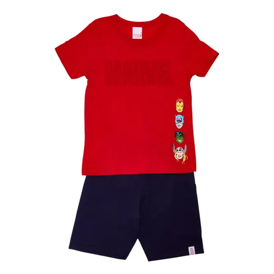 Conjunto Vingadores Bebê Malwee Kids