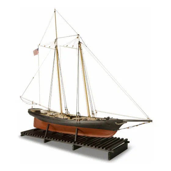 Barco De Madera Para Armar Modelismo America Usa Yacht