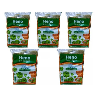 Heno En Cubos Cobayos Conejos Hamster X 5 Unidades X Mayor Heno En Cubos Cobayos Conejos Hamster X 5 Unidades X Mayor