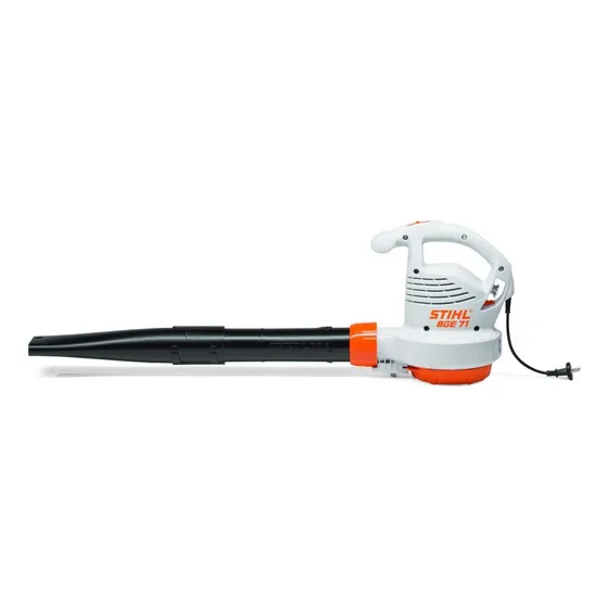 Soprador Stihl BGE 71 elétrico 1100W branco/laranja/preto 220V