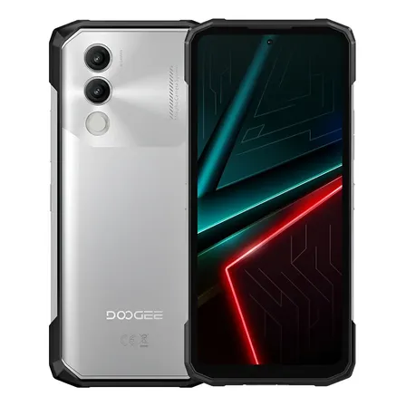 Caixa Do Telefone Para Doogee Blade20 4gb+128gb 10300mah Nfc Prateado