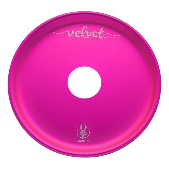 Prato Anubis Velvet Aluminio Anodizado Para Narguile Cor Pink