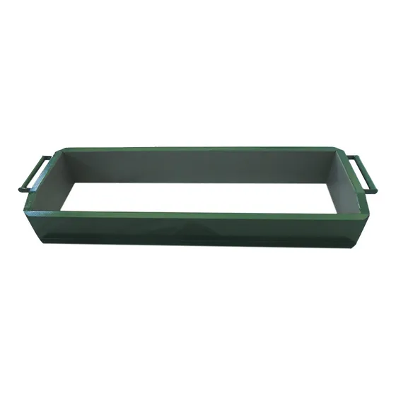 Forma Meio Fio Em Aço 80x30x15 Guia Rua Jardim Passeio
