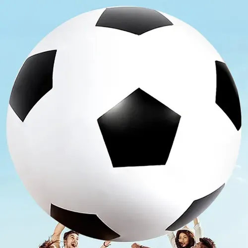 Pelota De Fútbol Inflable Gigante De 80 Cm – Balón De Playa Para Juegos En Piscina, Playa Y Fiestas, Ideal Para Niños Y Adultos
