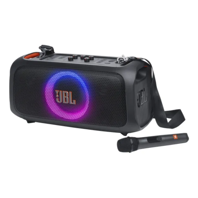 Parlante JBL ON THE GO ESSENTIAL portátil con bluetooth waterproof negra 220V