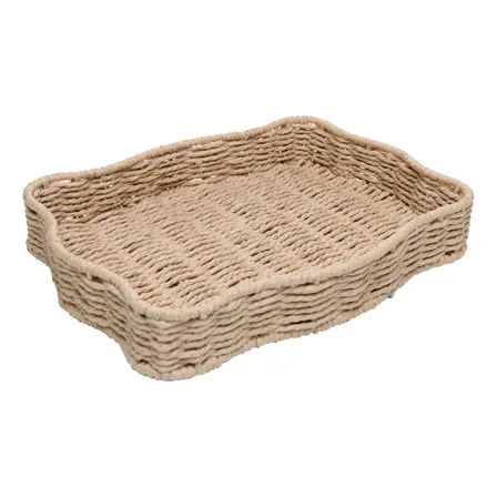 Bandeja Daisy 34,5cm X 25,5cm X 5,5cm Papel - Wolff N/a